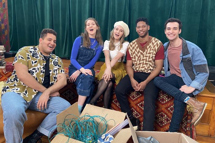 <em>Reading Rainbow Live</em> is hosted by a group of 20 somethings dubbed "The Rainbows."