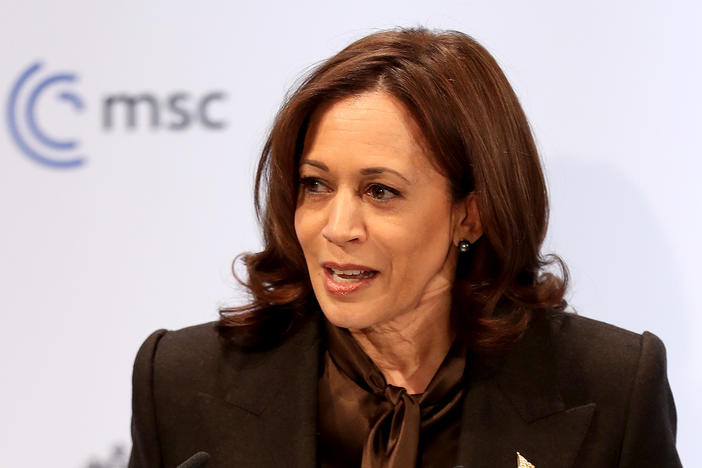 Vice President Harris met with NATO allies last month when she was at the Munich Security Conference.