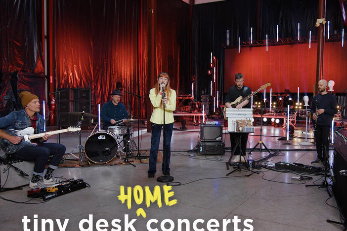 Bonobo performs a Tiny Desk (home) concert.