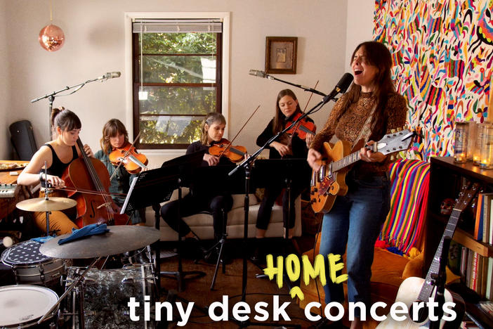 Madi Diaz performs a Tiny Desk (home) concert.