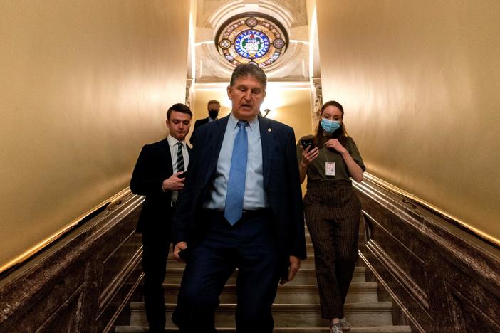 Sen. Joe Manchin, D-W.Va., said Friday that he intends to vote for Judge Ketanji Brown Jackson, likely securing her spot on the Supreme Court.