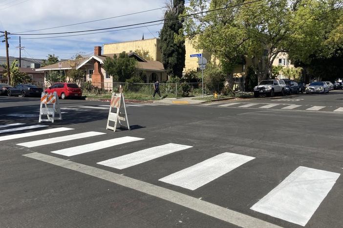 Data from the Los Angeles Police Department shows 128 pedestrians were killed in the City of Los Angeles in 2021, an increase of 6% over 2020.