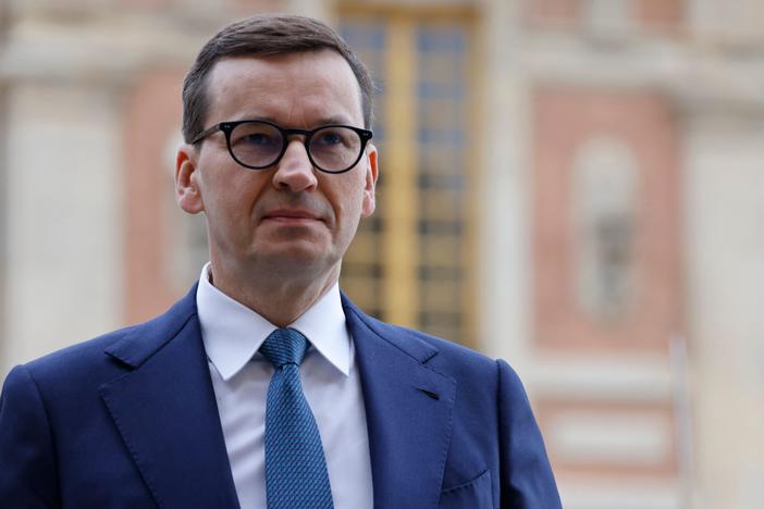 Poland's Prime Minister Mateusz Morawiecki called his country's ban on imports of Russian gas, oil and coal the most radical in Europe.