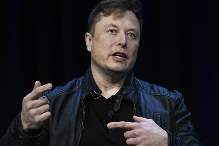 Tesla and SpaceX Chief Executive Officer Elon Musk, shown here in 2020, has purchased a 9.2% stake in Twitter.