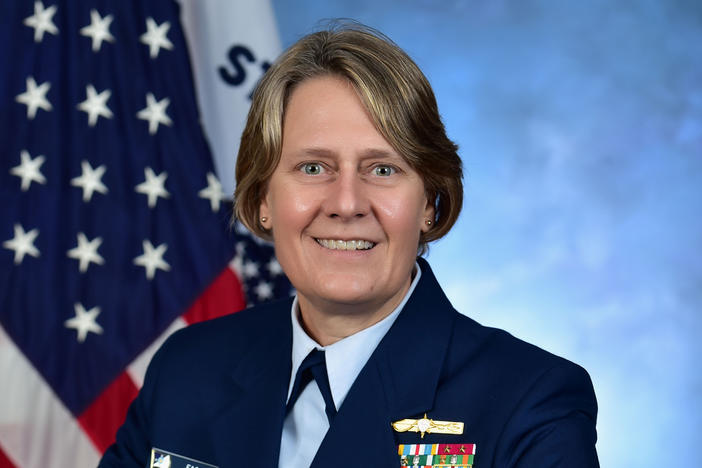 Admiral Linda Fagan has been nominated to serve as the next commandant of the U.S. Coast Guard. If confirmed, she would be the first woman to lead a branch of the U.S. military.