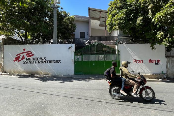 This Doctors Without Borders clinic in Port-au-Prince, Haiti, is called Pran Men'm (Take My Hand) in the local language. The humanitarian medical aid group operates in more than 70 countries.