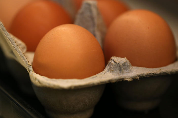 The price of eggs has risen sharply since the start of a bird flu outbreak that has resulted in millions of birds being culled.