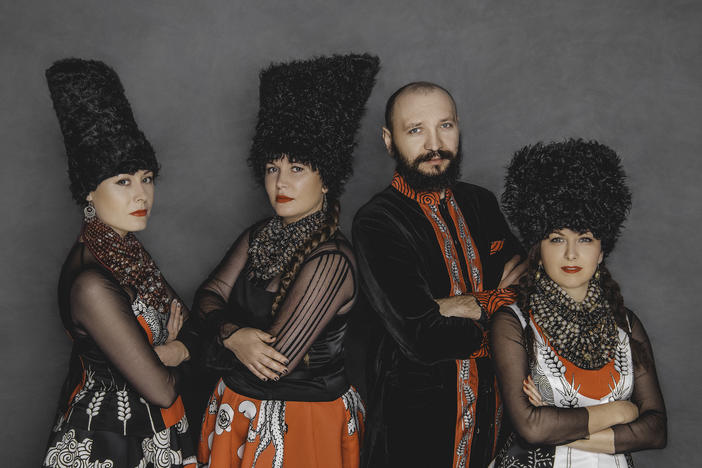 The Ukrainian band DakhaBrakha.