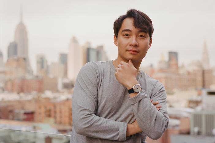 Comedian Nigel Ng at the Dream Downtown hotel in Manhattan April 11, 2022.