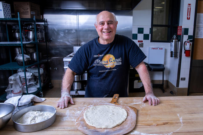 Peter Reinhart, master baker and James Beard-award winning author of the new book <em>Pizza Quest: My Never-Ending Search For the Perfect Pizza.</em>