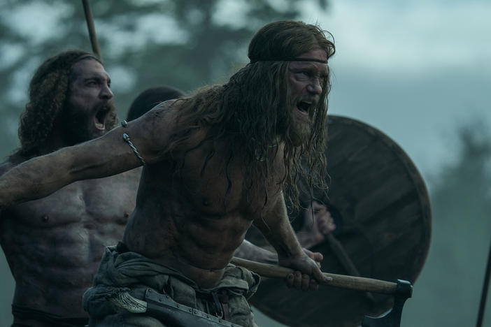 Raider of the lost hearth: Alexander Skarsgård rages for revenge, and his erstwhile homeland, in <em>The Northman</em>.