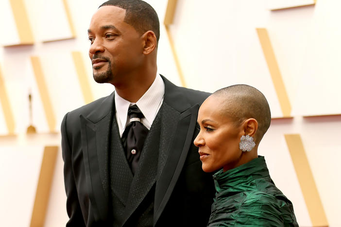 Will Smith and Jada Pinkett Smith attend the 94th Annual Academy Awards on March 27, in Hollywood, Calif.