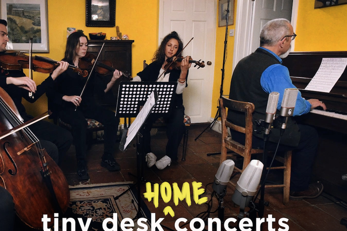 Roger Eno performs a Tiny Desk (home) concert.