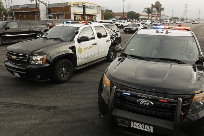 Los Angeles Sheriff deputies on March 3.