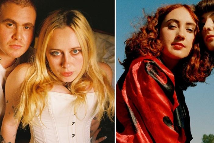 Both Girlpool and Let's Eat Grandma make music that pushes against the boundaries of indie rock and pop.
