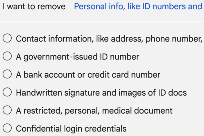 Google has expanded its policies to make it easier for people to request personal contact information be removed from online search results.