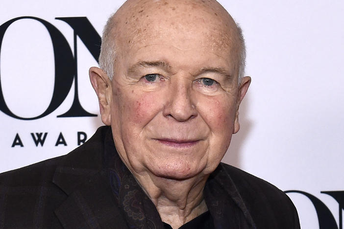 Playwright Terrence McNally pictured at a Tony Awards function in 2019.