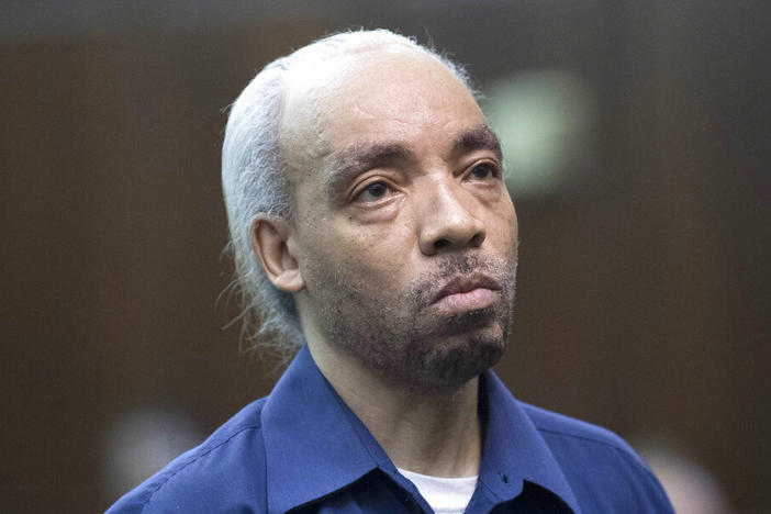 Kidd Creole, the rapper whose real name is Nathaniel Glover, is arraigned in New York on Aug. 3, 2017, after he was arrested on a murder charge.