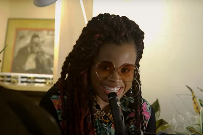 Pocket Queen & The Royal Flush performing its Tiny Desk Contest entry, "WE CAME TO MOVE"