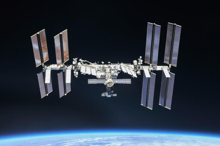 The International Space Station depends on a mix of U.S. and Russian parts. "I hope we can hold it together as long as we can," says former NASA astronaut Scott Kelly.