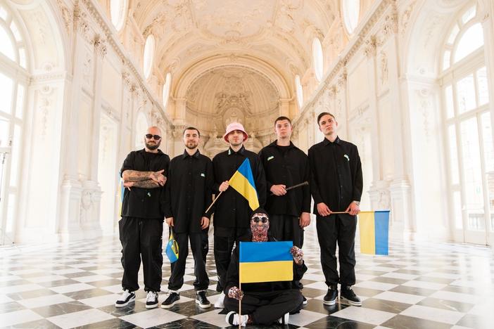 The members of Kalush Orchestra were granted special permission to leave Ukraine, and will return immediately after Eurovision ends. One stayed behind to help defend Kyiv.