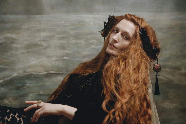 "I have been the architect of my creativity and my life in such a specific and obsessive way," Florence Welch tells NPR.