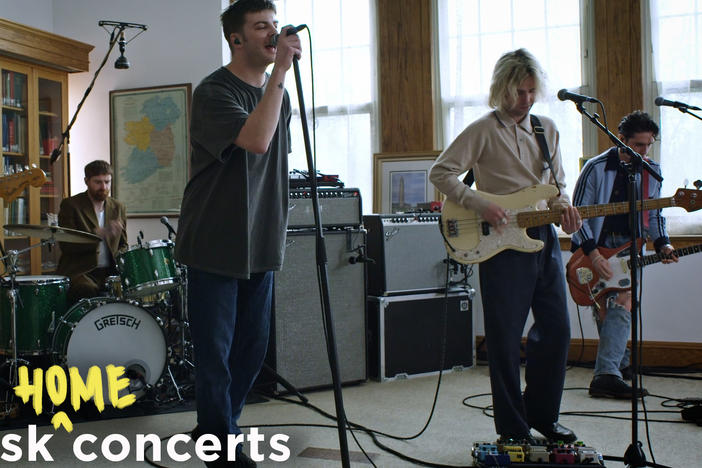 Fontaines D.C. performs a Tiny Desk (home) concert.