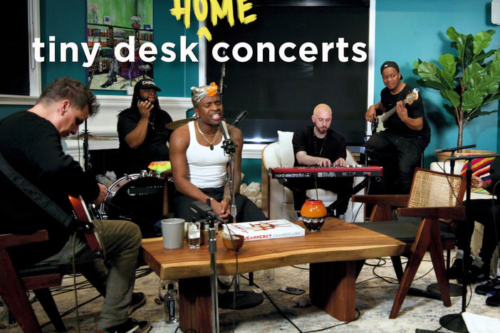 IDK performs a Tiny Desk (home) concert.