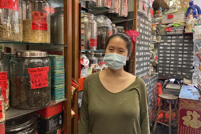 Alice Liu, a second-generation owner of Grand Tea and Imports.