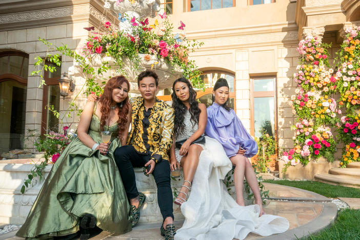 Anna Shay, Kane Lim, Kelly Mi Li, Jamie Xie are in season 2 of <em>Bling Empire.</em>