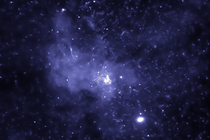 A bounty of black holes surround the Sagittarius A supermassive black hole which lies at the center of our Milky Way Galaxy.