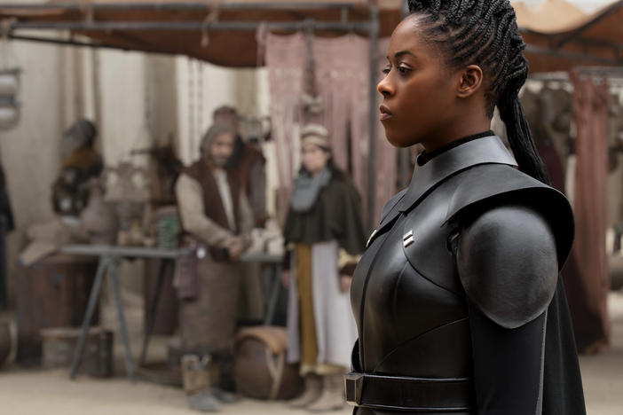 Moses Ingram as Reva Sevander in <em>Obi-Wan Kenobi. </em>