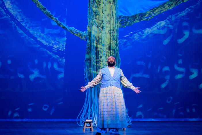 Tenor Jamez McCorkle, who debuted the title role in the opera <em>Omar</em><em></em>, by Rhiannon Giddens and Michael Abels, which received its world premiere on May 27 in Charleston, S.C. at Spoleto Festival USA.