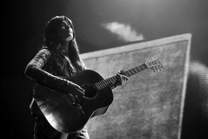 Kacey Musgraves performs in Las Vegas on Dec. 6, 2019.