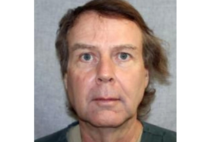 This March 17, 2020, photo provided by the Wisconsin Department of Corrections shows Douglas K. Uhde, who is suspected in the shooting death of retired Juneau, Wis., County Judge John Roemer.