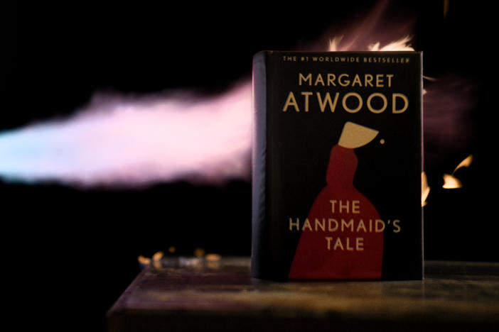 Sotheby's is auctioning a special, fireproof copy of Margaret Atwood's dystopian novel <em>The Handmaid's Tale</em>. Proceeds will go to support PEN America's work opposing book bans.