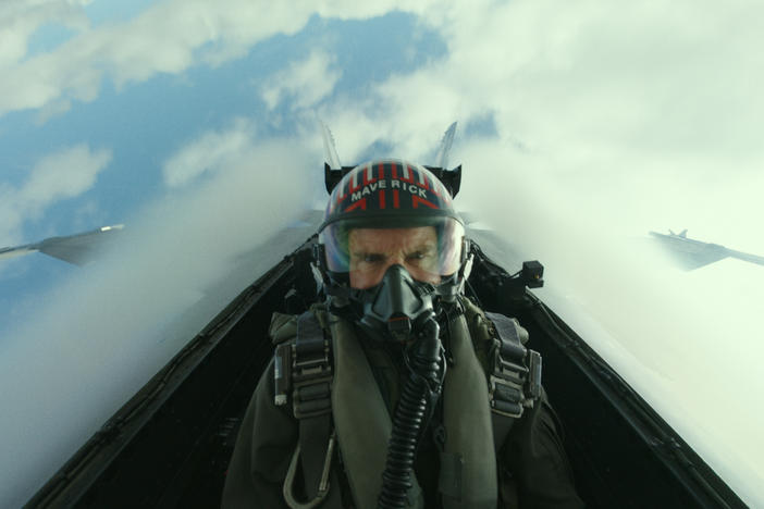 Tom Cruise plays Capt. Pete "Maverick" Mitchell in <em>Top Gun: Maverick.</em>