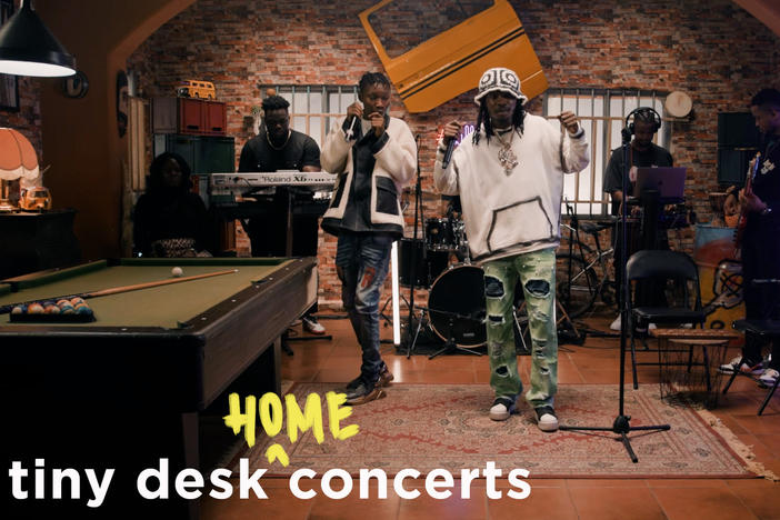 Naira Marley performs a Tiny Desk (home) concert.