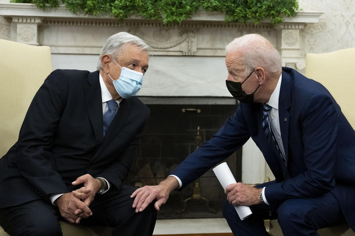 President Biden had hoped Mexican President Andrés Manuel López Obrador would join him at the Summit of the Americas in Los Angeles — but López Obrador snubbed the invitation