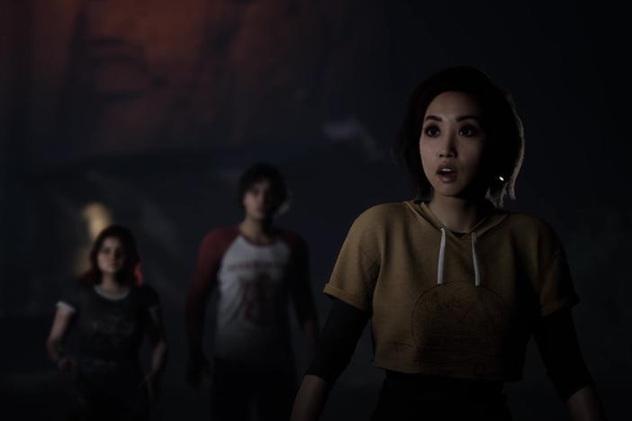 Unhappy campers in Supermassive Games' <em>The Quarry.</em>