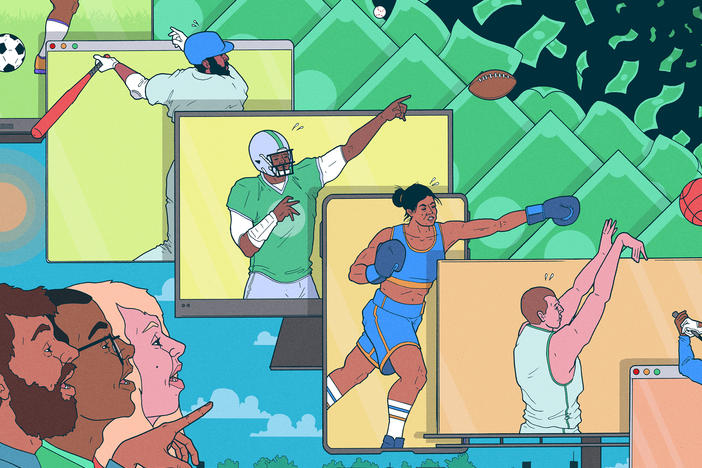Sports betting is exploding across the U.S., but how companies advertise remains largely unregulated.