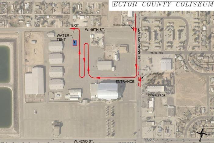 A water main break in Odessa, Texas could leave nearly 165,000 people in and around the city with little to no water for 48 hours.