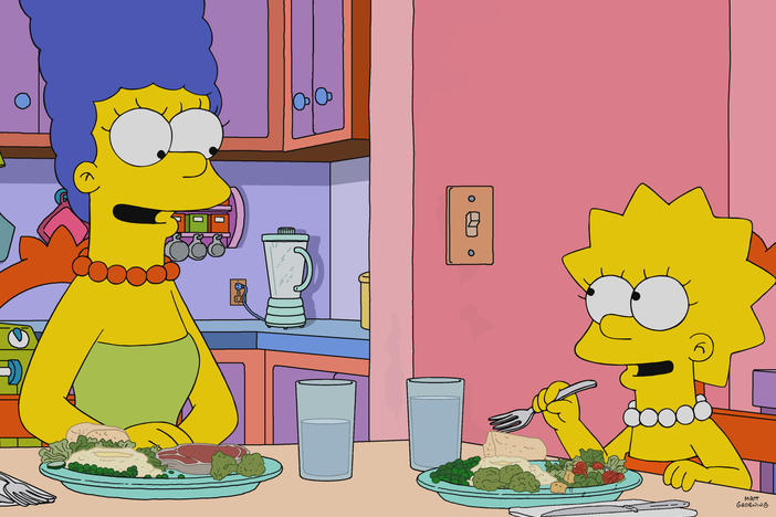 <em>The Simpsons </em>is the longest running show on television. Production workers who make the show say they deserve the same protections as the writers and animators.