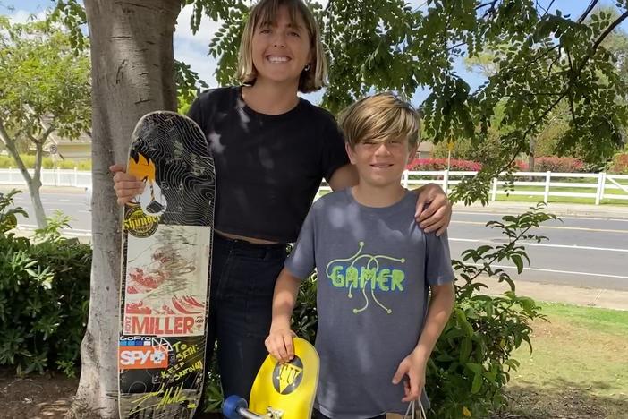 Brit Oliphant connected with her fourth-grade student, Seth Snyder through skateboarding. Brit was shocked to find out Seth was so passionate about skating but didn't have a skateboard of his own. She started an organization, Boards 4 Buddies, to change that.