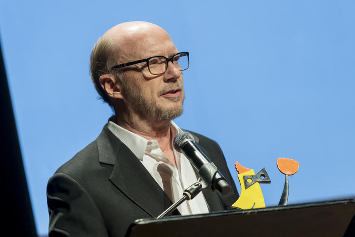 Screenwriter, producer and director of film and television Paul Haggis, pictured in 2017, has been arrested in Italy on sexual assault charges.