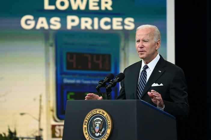 President Biden pitched a three-month break on the federal fuel tax to help American drivers face the highest inflation in four decades, but critics said the proposal is unlikely to work.