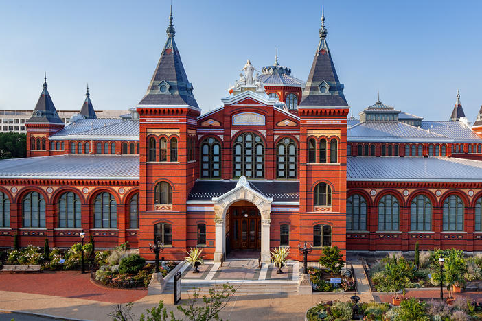 The Smithsonian's Arts and Industries Building on the National Mall is one of four sites selected as possible locations for two new museums.