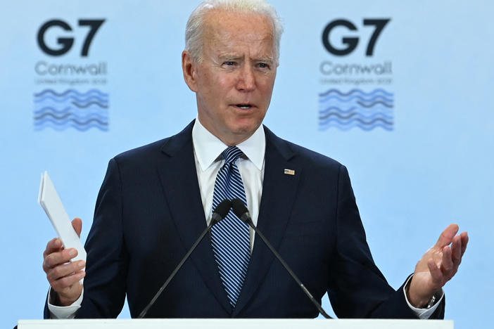 Last year, President Biden announced "Build Back Better World," meant to compete with China's Belt and Road Initiative. This year at the G-7, Biden will unveil the first projects.