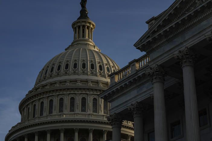 The U.S. Capitol Dome is pictured in Washington on Tuesday, the day Senate negotiators reached a bipartisan agreement on a gun safety bill.