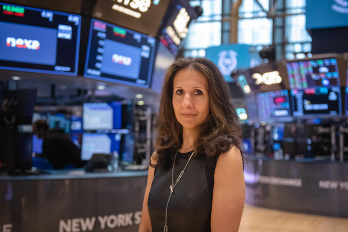 Lynn Martin started as the new CEO of the New York Stock Exchange in January.